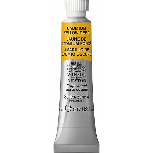 Winsor & Newton W&n Prof. Water Colour 5ml Tube Kadmiumgelfb Dunkel