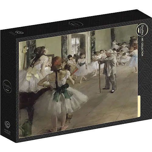 Grafika Puzzle Art Collection Edgar Degas Die Tanzklasse, 1871-1874 - 1000 Teile