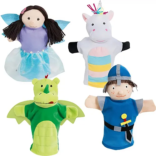 Handpuppenset - 4 Teile