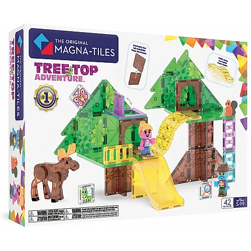 Magna-Tiles Treetop Adventure - 42 Teile