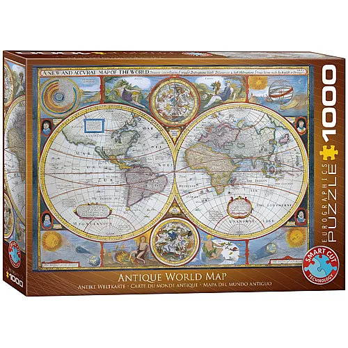 Eurographics Puzzle Map of the ancient world (1000Teile)