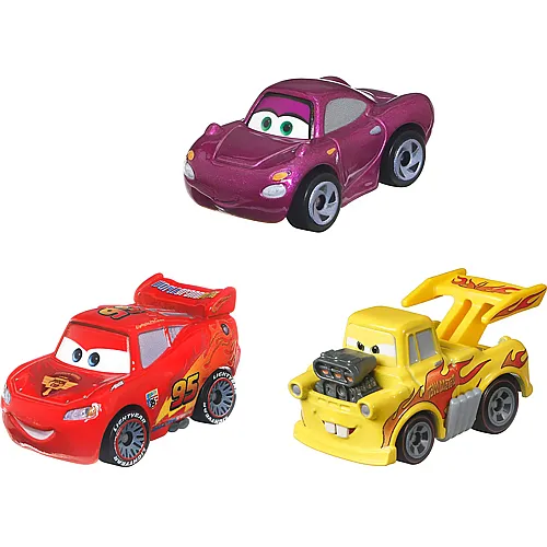 Mattel Mini Racers Disney Cars 3er-Pack Undercover (MiniRacers)
