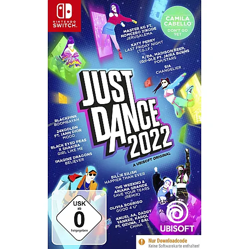 Ubisoft Just Dance 2022 [NSW] [Code in a Box] (D)
