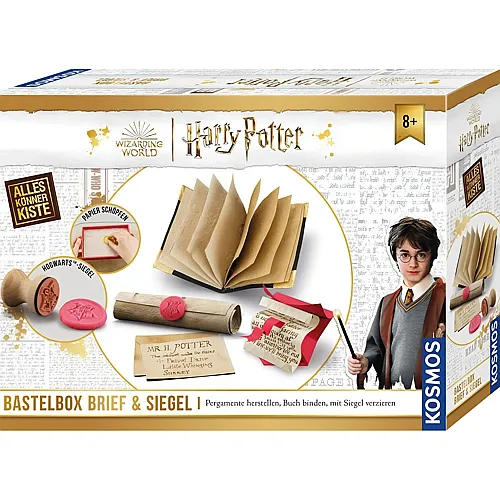 Harry Potter Bastelbox Briefe & Siegel 1