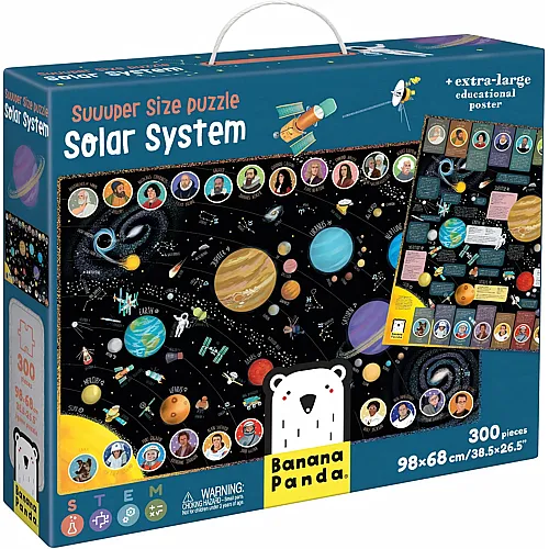 Banana Panda Suuuper Size Solar System (300Teile)