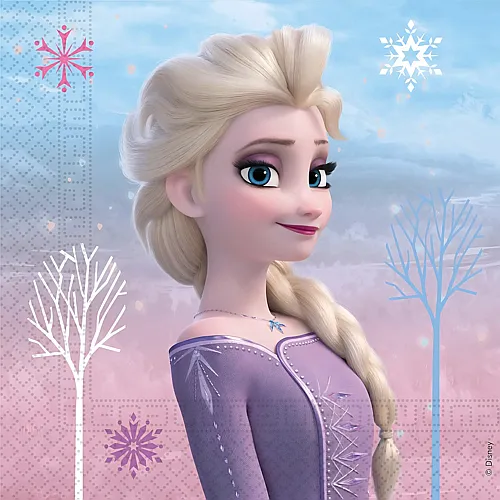 Frozen 2 Wind Spirit Napkins - 33 x 33 cm