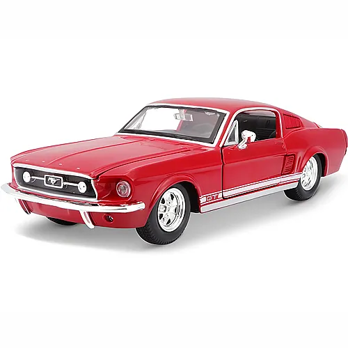 Maisto 1:24 Ford Mustang  GT 1967 Rot