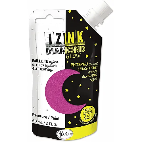Aladine Izink Diamond Glow Rosa - 60 ml