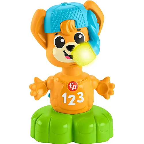 Fisher-Price Fisher Price Animal Band Rino der Fuchs Lernen Sie Gegens�tze, interaktiver Fuchs zum Lernen mit Bewegung, bunte Lichter, Lieder und Ger�usche, Kinderspielzeug, 9+ Monate, HYL02