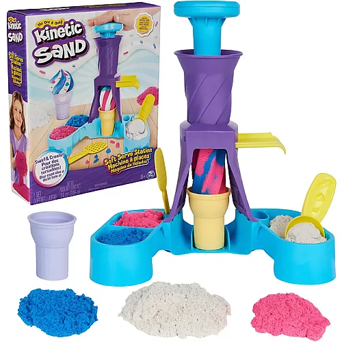 Spin Master Kinetic Sand Softeis Stand (454g)