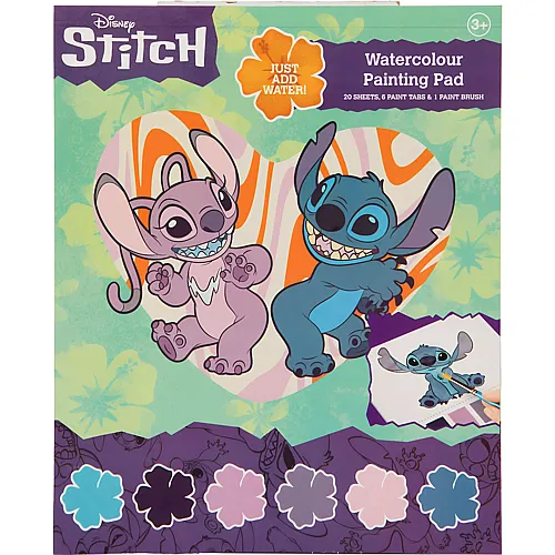 Sambro Stitch Aquarellbuch mit Pinsel n�hen