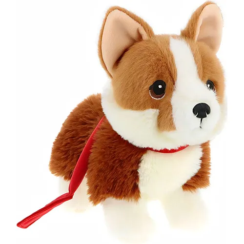 Corgi an Leine - 23 cm