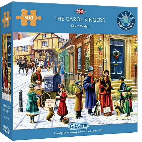 Gibsons Puzzle Kevin Walsh Die Sternsinger (500Teile)