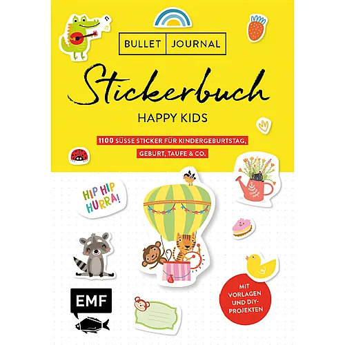 EMF Stickerbuch Bullet Journal Happy Kids