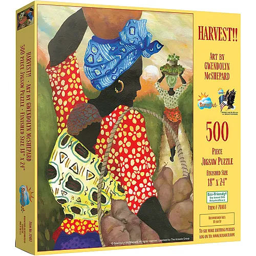 SunsOut Puzzle Gwendolyn McShepard Harvest !! - 500 Teile
