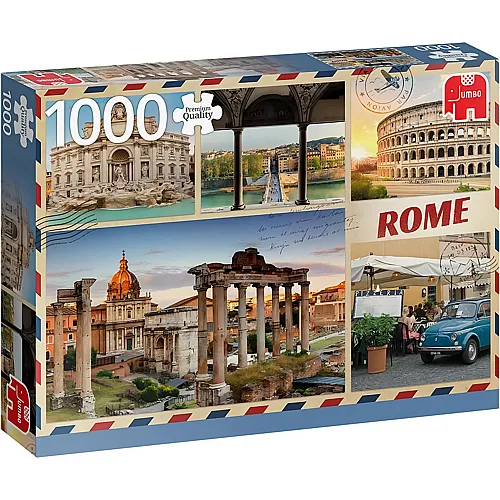 Jumbo Puzzle Gr�sse aus Rom - 1000 Teile