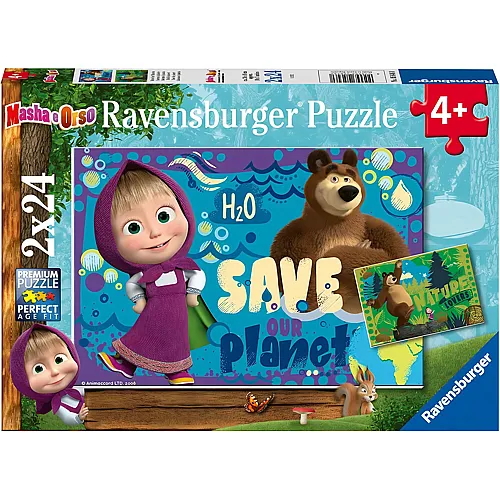 2in1 Mascha und der B�r 24Teile