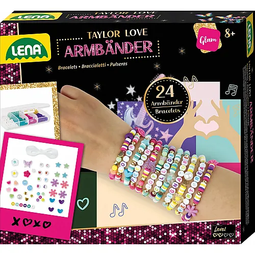 Lena Armb�nder Taylor Love Komplettset f�r 24 Armb�nder,