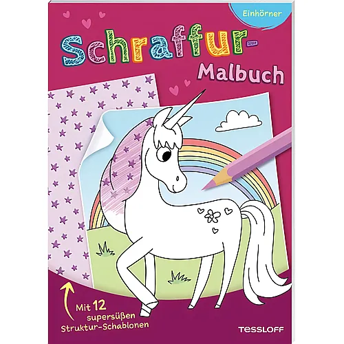 Tessloff Schraffur-Malbuch. Einh�rner