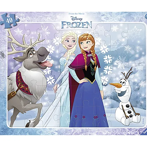 Ravensburger Puzzle Disney Frozen Anna und Elsa (40Teile)