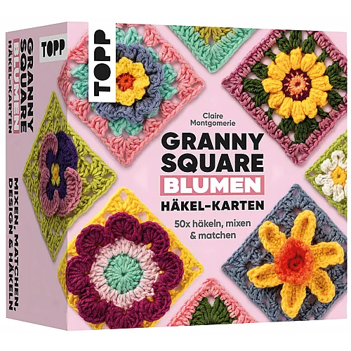 Frechverlag Granny Square Blumen H�kel-Karten