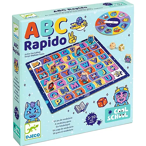 Djeco Spiele ABC Rapido