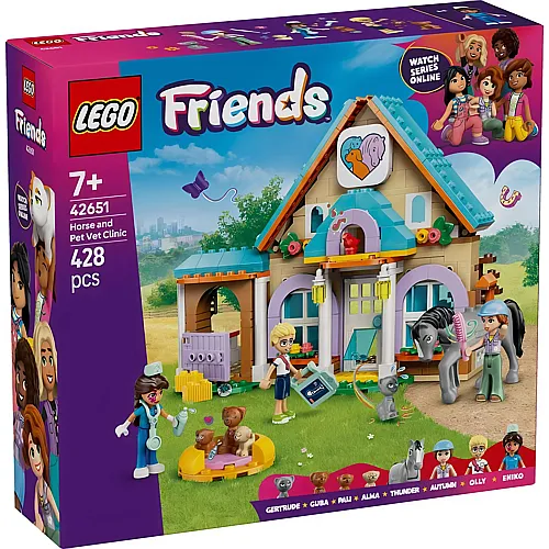 LEGO Friends Tierarztpraxis f�r Pferde und Haustiere 42651
