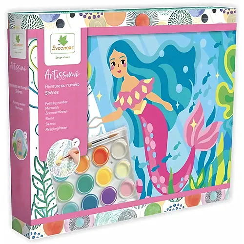 Sycomore Artissimo GM Peinture Par Numeros Sirenes (fr-de-it)