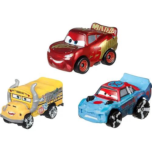 Mattel Mini Racers Disney Cars 3er-Pack Derby Racers (MiniRacers)