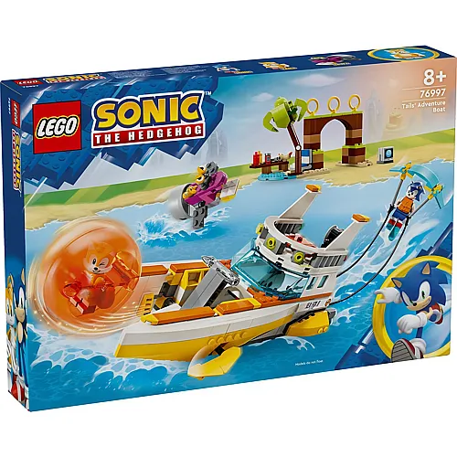 LEGO Sonic Tails Abenteuerboot (76997)