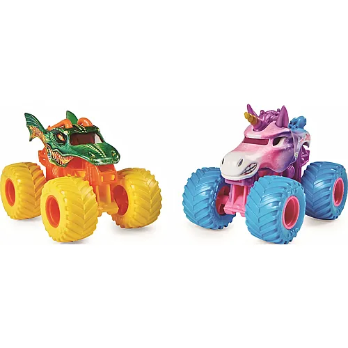 Spin Master Monster Jam Trucks 2 Pack ass. 2 Pack Die-Cast Trucks 1:64