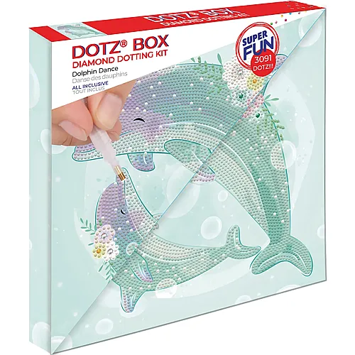 Diamond Dotz Tanzende Delfine