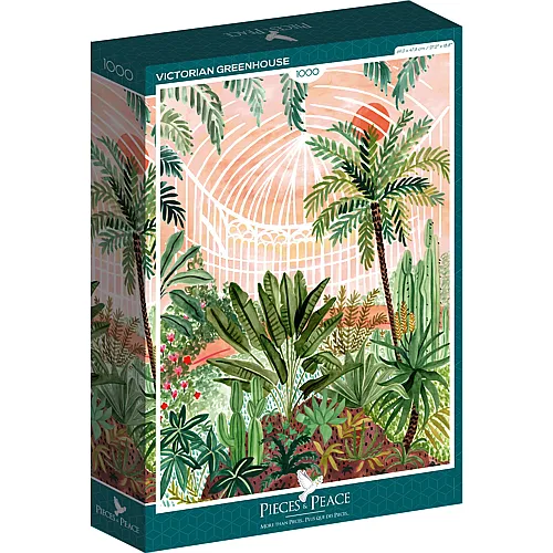 Pieces & Peace Puzzle Victorian Greenhouse - 1000 Teile