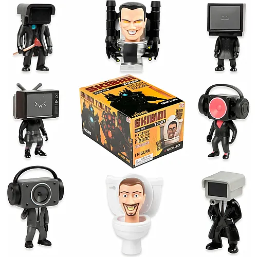 Sombo Skibidi Toilet Figuren Blind Box, ass.