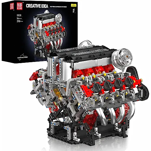 Mould King Engines F488 Supercar V8-Motor 10130