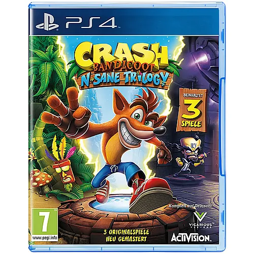 Activision PS4 Crash Bandicoot N. Sane Trilogy