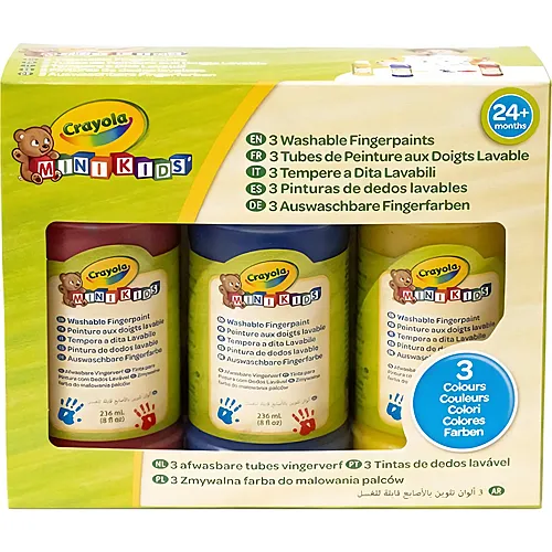 Crayola Fingerfarben - 3x 237 ml