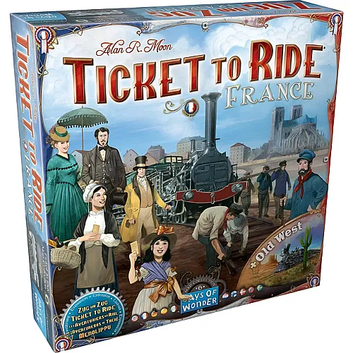 Asmodee Spiele Ticket To Ride - France & Old West