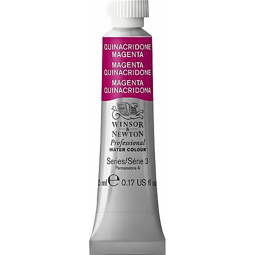 Winsor & Newton W&n Prof. Water Colour 5ml Tube Chinacridon Magenta