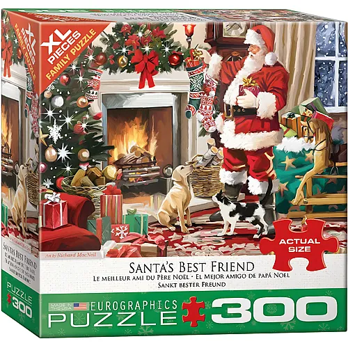 Eurographics Puzzle Santa's Best Friend - 300 Teile