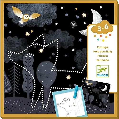 Djeco Prickelbilder Nacht