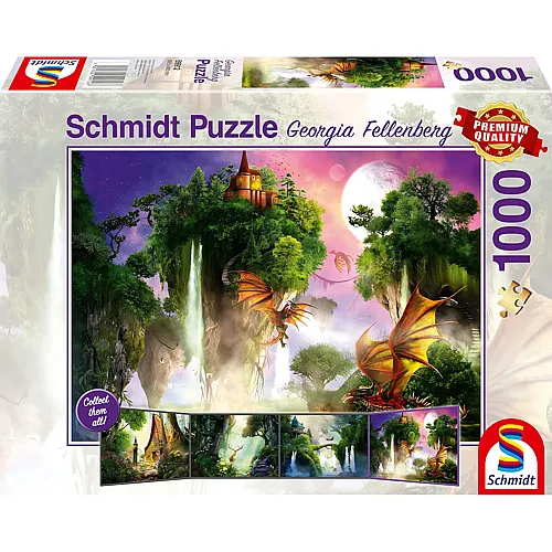 Schmidt Puzzle Georgia Fellenberg Wchter des Waldes (1000Teile)
