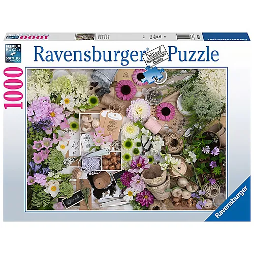 Ravensburger Puzzle Prachtvolle Blumenliebe (1000Teile)