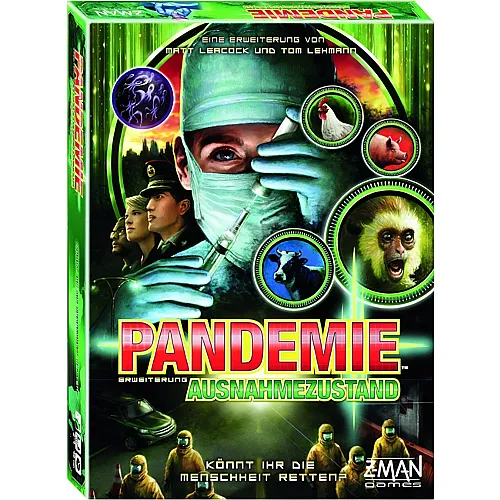 Asmodee Spiele Pandemie - Ausnahmezustand - Erweiterung