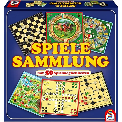 Schmidt Spiele-Sammlung mit 50 Spielen