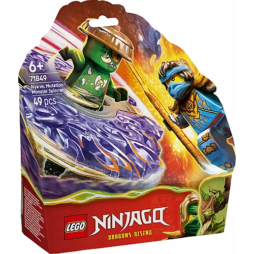 LEGO Nya vs. Mutationsmonster-Spinner 71849