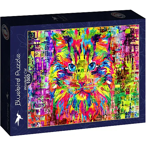 Bluebird Puzzle Wonderful Cat - 1000 Teile