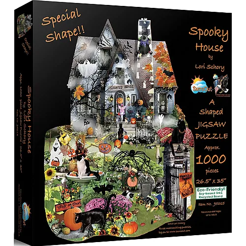 SunsOut Puzzle Lori Schory Spooky House - 1000 Teile