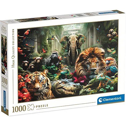Clementoni Puzzle High Quality Collection Mystic Jungle (1000Teile)