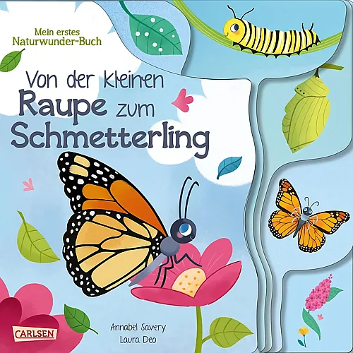 Carlsen Von der kleinen Raupe zum Schmetterling